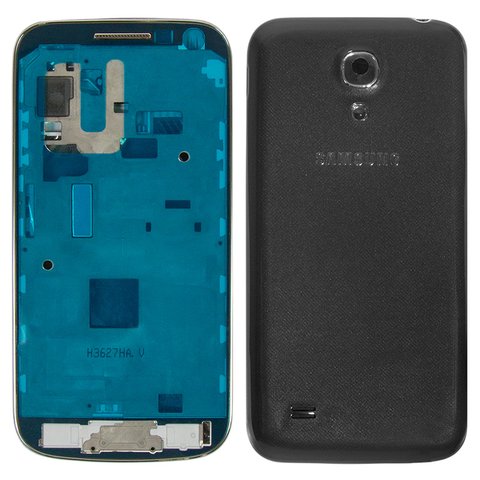 Корпус для Samsung I9190 Galaxy S4 mini, I9195 Galaxy S4 mini, чорний
