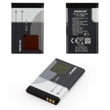 Аккумулятор BL-5C для Nokia 1100, 1101, 1110, 1280, 1600, 1616, 202 Asha, 203 Asha, 2300, 2310, 2323c, 2330c, 2600, 2610, 2626, 2700c, 2710n, 2730c, 3100, 3109c, 3110c, 3120, 3208c, 3555, 3610f, 3650, 3660, 5030, 5130c, 5130xm, 6030, 6085, 6086, 6230, 6230i, 6263, 6267, 6270, 6282, 6555, 6600, 6620, 6630, 6670, 6680, 6681, 7600, 7610, C1-00, C1-02, C2-00, C2-01, C2-02, C2-03, C2-07, E50, E60, N70, N71, N72, X2-01, X2-05, Li-ion, 3,7 В, 1020 мАч, Original (PRC)