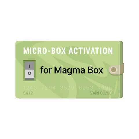 Активація Micro Box для програматора Magma Box