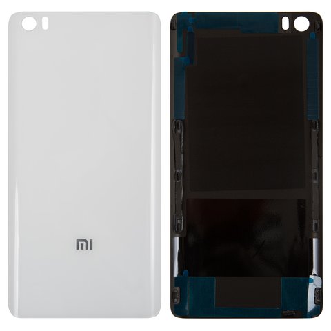 Задняя панель корпуса для Xiaomi Mi Note Pro, белая, Original PRC , стекло