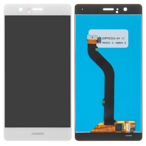Дисплей для Huawei G9 Lite, P9 Lite, білий, без рамки, High Copy, VNS L21 VNS L31