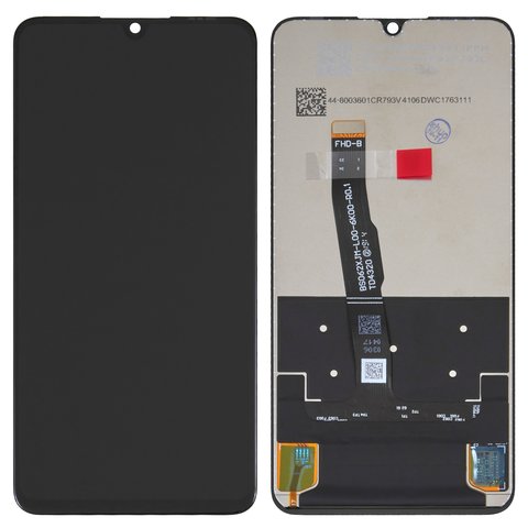 Дисплей для Huawei Nova 4e, P30 Lite, P30 Lite 2020  New Edition, чорний, без рамки, Original PRC 