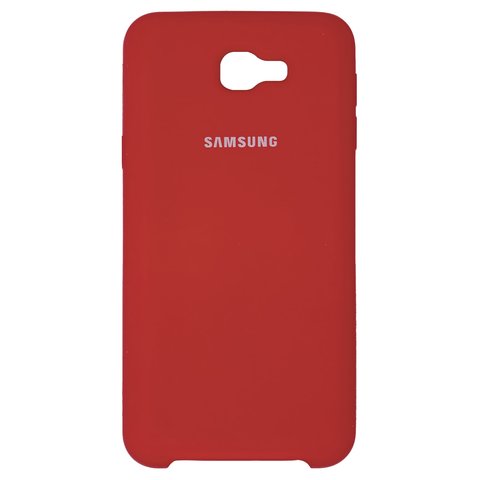 Чехол для Samsung G570F DS Galaxy J5 Prime, красный, Original Soft Case, силикон, red 14 