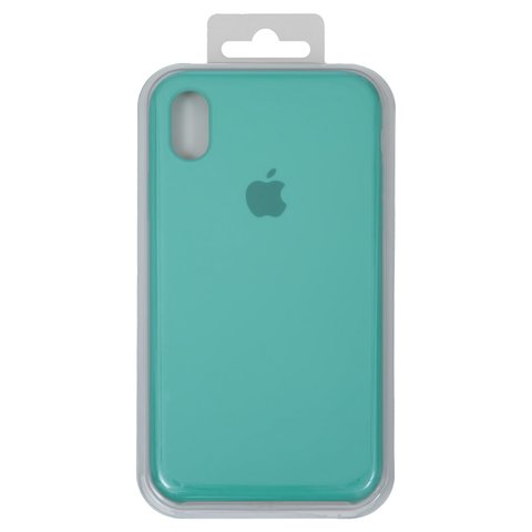 Чехол для iPhone XR, голубой, Original Soft Case, силикон, sea blue 21 