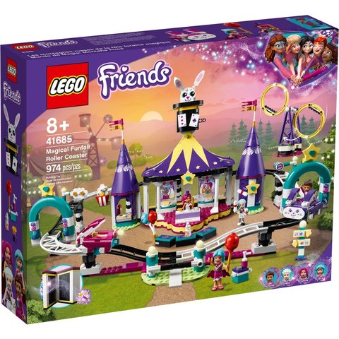 Конструктор LEGO Friends Американские горки на Волшебной ярмарке 41685 