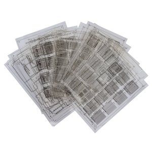 UV трафарет Mechanic S15, для паяльної маски, A6, A7, A8, A9, A10, A11, A12, A13