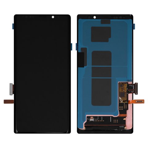 Дисплей для Samsung N960 Galaxy Note 9, черный, без рамки, High Copy, OLED 