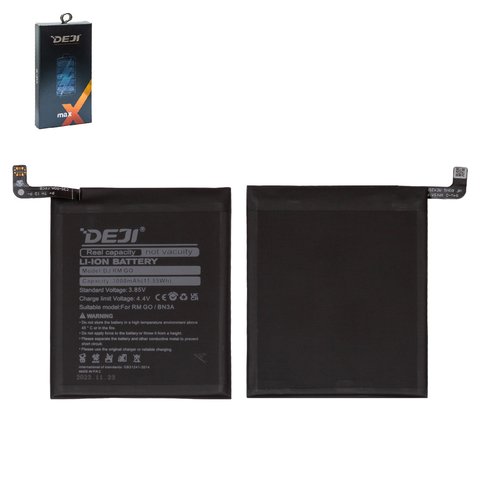 Аккумулятор Deji BN3A для Xiaomi Redmi Go, Li ion, 3,85 B, 3000 мАч