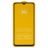 Защитное стекло для Huawei Honor 9A, Y6p, совместимо с чехлом, Full Glue, (без упаковки), черный