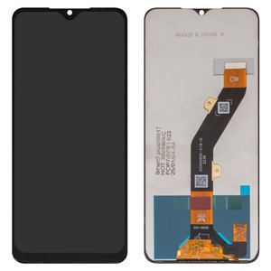 Дисплей для Infinix Hot 30i X669 , черный, без рамки, Оригинал переклеено стекло 