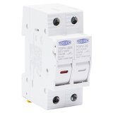 Держатель предохранителя TOMZN TOPV-32X, 1100 В, 1-32 А, 2P, с LED индикацией, PV