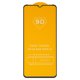 Защитное стекло для ZTE Blade A34, Blade A54, Blade A73 4G, Blade A75 4G, Blade V50 Smart, совместимо с чехлом, Full Glue, (без упаковки), черный