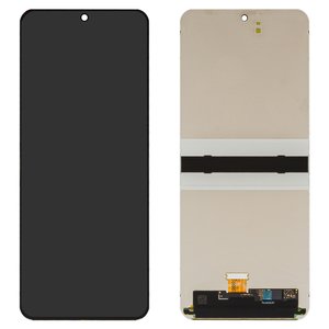 Дисплей для Samsung F741 Galaxy Z Flip6, черный, Оригинал переклеено стекло 