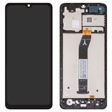 Дисплей для Xiaomi Redmi A3, Redmi A3x, чорний, з рамкою, High Copy, 23129RN51X, 23129RN51H
