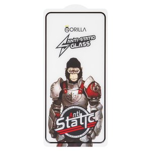 Защитное стекло Gorilla для Google Pixel 4a 5G, совместимо с чехлом, Full Glue, Anti Static, черный