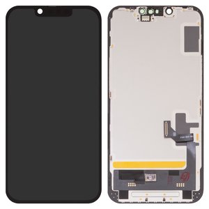 Дисплей для iPhone 14 Pro Max, чорний, з рамкою, High Copy, без помилки, OLED , DD OLED OEM soft, 120Hz, diagnosable