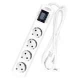 Реле напруги TOMZN TOSVA-16LM EU Plug 4WAY, 220 В, 16A, подовжувач