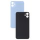Housing Back Cover compatible with iPhone 11, (purple, no need to remove the camera glass, AAA, big hole)