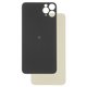 Housing Back Cover compatible with iPhone 11 Pro Max, (golden, no need to remove the camera glass, big hole, matte gold)