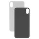 Задняя панель корпуса для iPhone X, белая, не нужно снимать стекло камеры, big hole