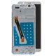 LCD compatible with Huawei Enjoy 7s, P Smart, (white, Logo Huawei, with frame, High Copy, FIG-L31/FIG-LX1)
