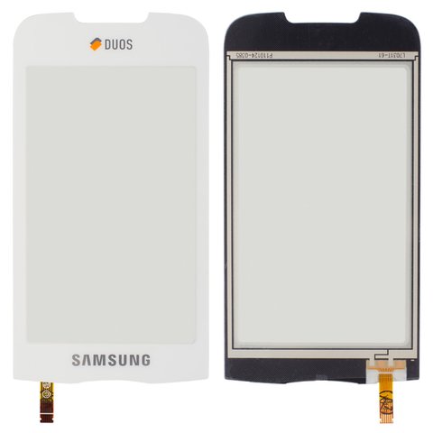 Touchscreen compatible with Samsung B7722i, white 