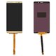 LCD compatible with Huawei Mate 8, (golden, without frame, Original (PRC), NXT-L29A/NXT-L09)