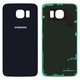 Housing Back Cover compatible with Samsung G920F Galaxy S6, (dark blue, 2.5D, Original (PRC))