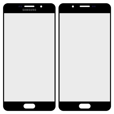 Vidrio de carcasa puede usarse con Samsung A7100 Galaxy A7 2016 , A710F Galaxy A7 2016 , A710FD Galaxy A7 2016 , A710M Galaxy A7 2016 , A710Y Galaxy A7 2016 , Original PRC , 2.5D, negro