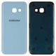 Задняя панель корпуса для Samsung A320F Galaxy A3 (2017), A320Y Galaxy A3 (2017), голубая, Blue Mist