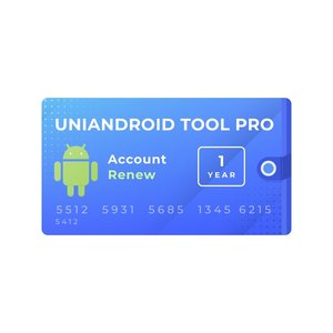 Prórroga de vigencia de cuenta UniAndroid Tool Pro por 1 año