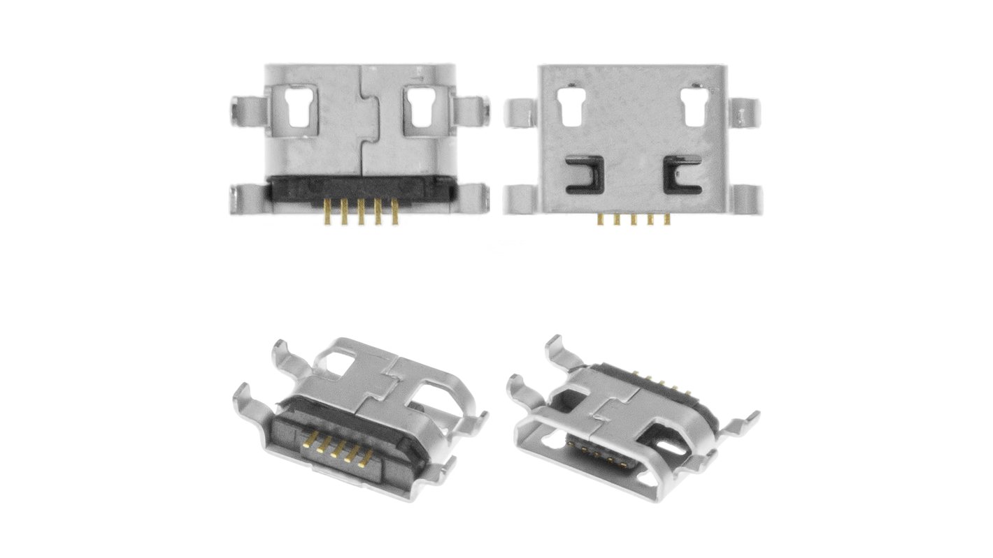 Charge Connector compatible with Xiaomi Redmi Note 5, Redmi Note 5 Pro, (5  pin, micro USB type-B) - All Spares