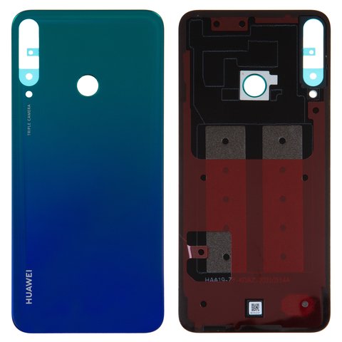 Panel trasero de carcasa puede usarse con Huawei P40 Lite E, azul, ART L29 ART L29N