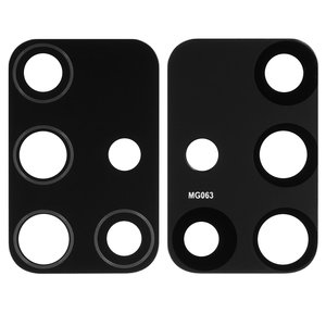 Camera Lens compatible with Samsung A715 Galaxy A71, M317 Galaxy M31s, M515 Galaxy M51, black, without frame 