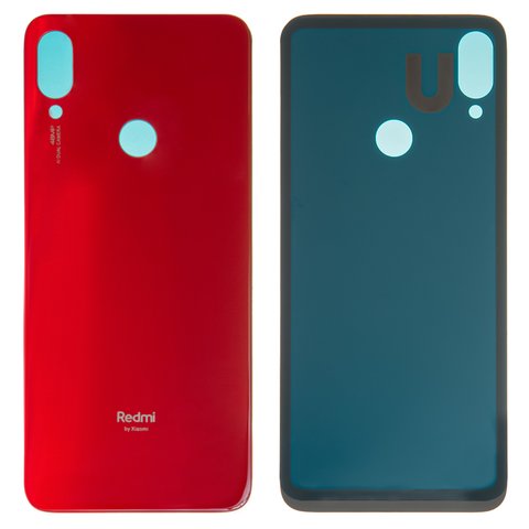 Housing Back Cover compatible with Xiaomi Redmi Note 7, red, M1901F7G, M1901F7H, M1901F7I 