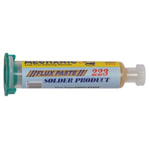 Fundente en pasta Mechanic CMOV 223HF, actividad alta, 10 ml