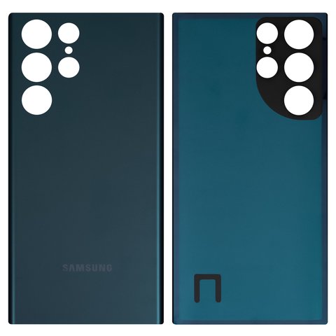 Housing Back Cover compatible with Samsung S908B Galaxy S22 Ultra 5G, green 
