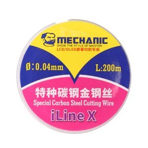 Glass Separator Wire Mechanic iLine X, 0.04 mm, 200 m 