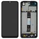 LCD compatible with Xiaomi Poco C50, Poco C51, Redmi A1, Redmi A1 Plus, Redmi A2, Redmi A2 Plus, (black, with frame, High Copy)