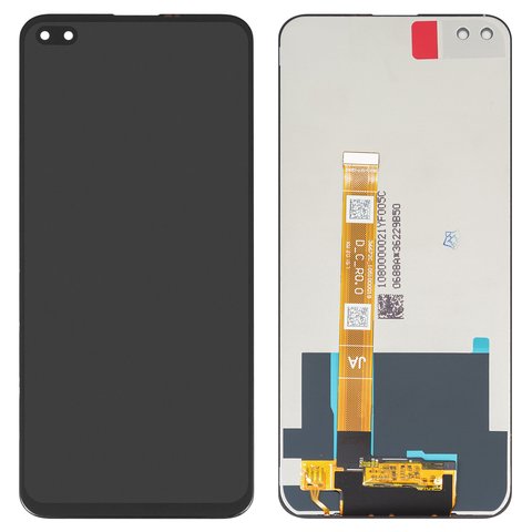 Pantalla LCD puede usarse con Realme 6 Pro, negro, sin marco, High Copy, RMX2061, RMX2063, 36672C_1051000019