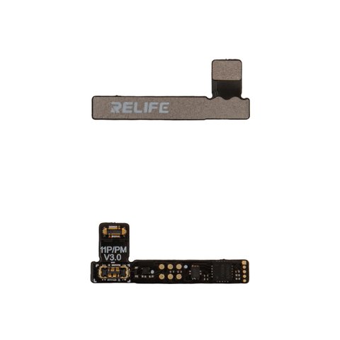 Cable flex RELIFE TB 05 TB 06 puede usarse con Apple iPhone 11 Pro, iPhone 11 Pro Max, para remover el número de ciclos de carga y porcentaje de desgaste de batería, V3.0