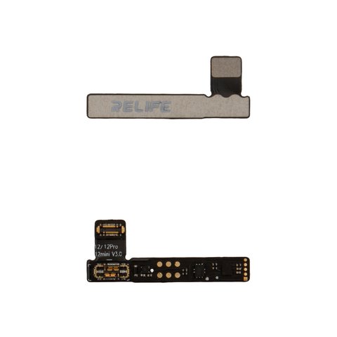 Cable flex RELIFE TB 05 TB 06 puede usarse con Apple iPhone 12, iPhone 12 mini, iPhone 12 Pro Max, para remover el número de ciclos de carga y porcentaje de desgaste de batería, V3.0