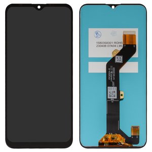 Pantalla LCD puede usarse con Tecno Spark 6 Go KE5, KE5J , Spark Go 2020 ; Infinix Hot 10 Lite, Smart 5, Smart 5 Pro PR652B , negro, sin marco, High Copy, 24 065X56 V185, FPC6504 9
