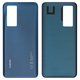 Housing Back Cover compatible with Xiaomi 12T, 12T Pro, (dark blue, blue)