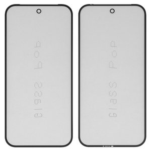 Стекло корпуса G+OCA PRO для Google Pixel 9, с OCA пленкой, черное