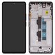 LCD compatible with Xiaomi Poco M6 Pro 4G, Redmi Note 13 Pro 4G, Redmi Note 14S, (black, with frame, Original (PRC))