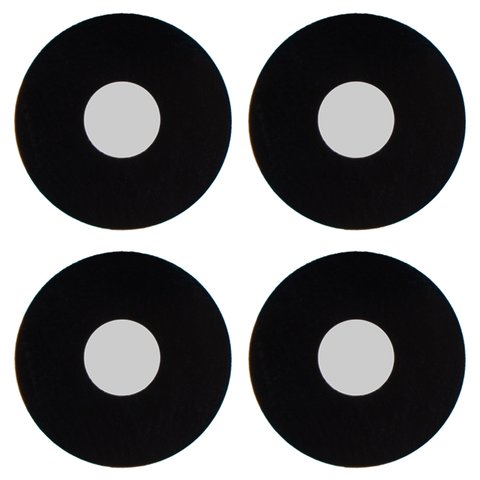 Camera Lens compatible with Samsung S937 Galaxy S25 Edge, black, set 2 pcs. 