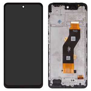 Дисплей для Infinix Hot 40i X6528B , черный, с рамкой, Original PRC , TXDI660QCEPX 53
