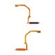 Flat Cable compatible with Samsung A175 Galaxy A17 4G, (for fingerprint recognition (Touch ID), black, black)