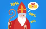 Ви Святий Миколай? Купуйте подарунки зі знижкою від 10 до 50%!
